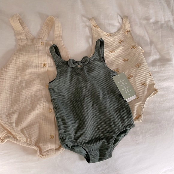 H&M Swim Swimsuits And Coverall Bundle Poshmark